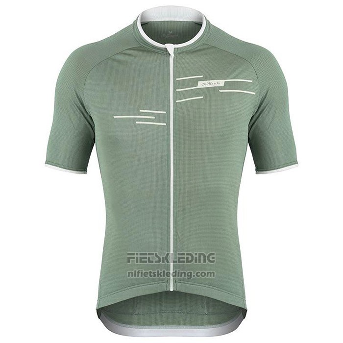 2020 Fietskleding De Marchi Lichte Groen Korte Mouwen en Koersbroek